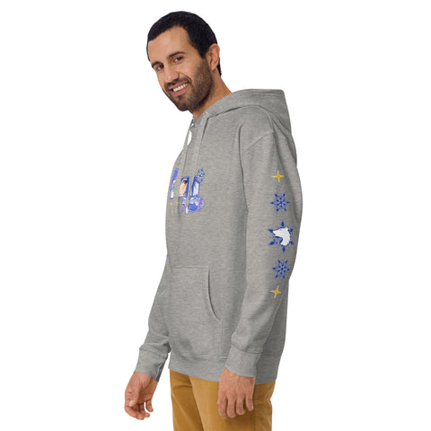 icykaty - Unisex Premium-Hoodie "Hugtail" mit Druck