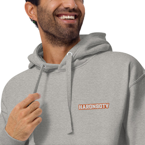 HaRon90TV - Unisex-Premium-Hoodie mit Stick