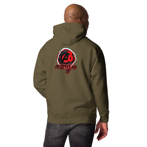 atzebronko87 - Unisex-Premium-Hoodie mit Stick und Druck