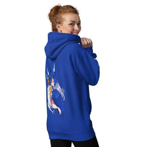 icykaty - Unisex Premium-Hoodie "Hugtail" mit Druck