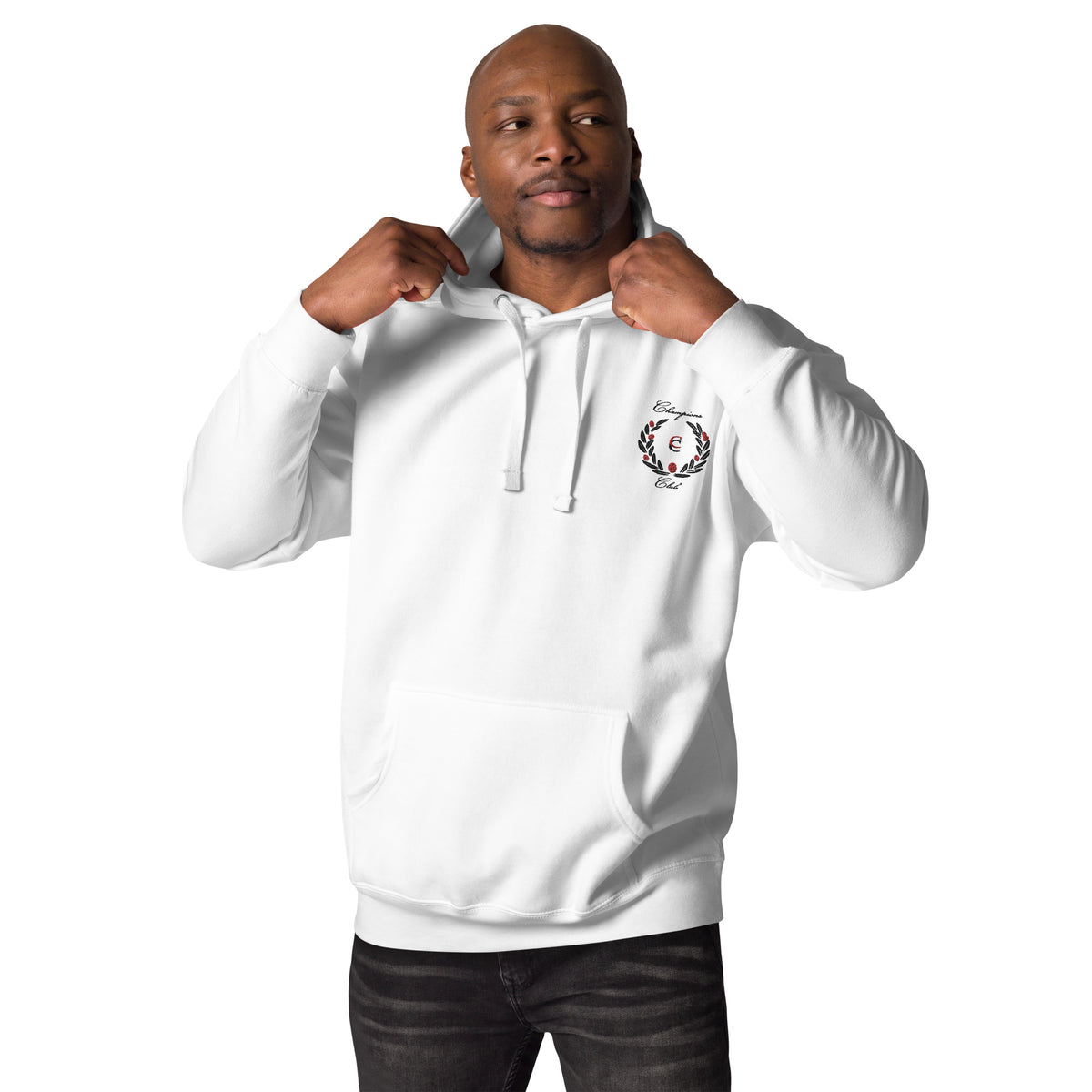 KevOnlyOne1 - Unisex-Premium-Hoodie mit Stick und Druck