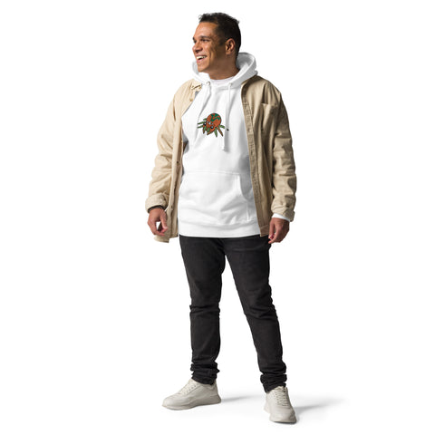 Arukenie - Unisex-Premium-Hoodie mit Stick