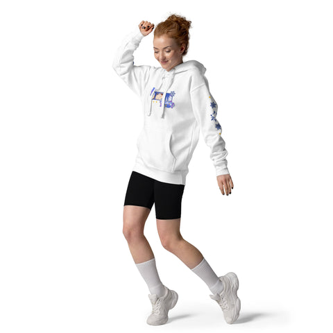 icykaty - Unisex Premium-Hoodie "windowsmile" mit Druck