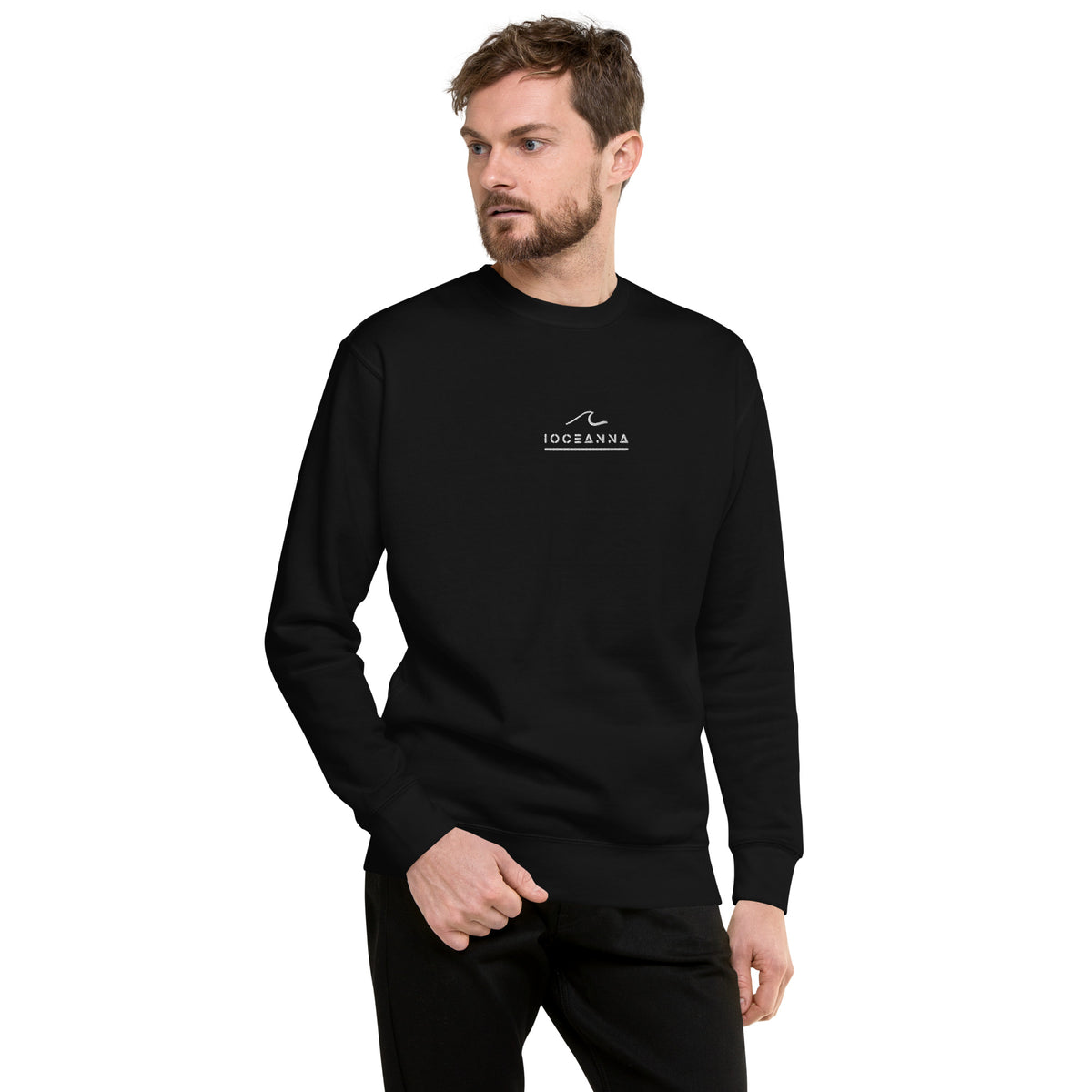 iOceanna - Unisex-Premium-Pullover mit Stick