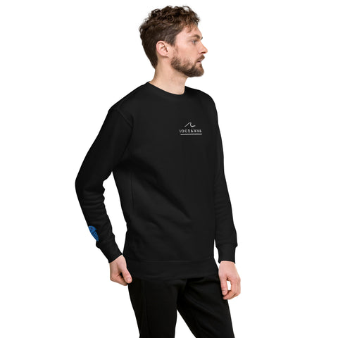 iOceanna - Unisex-Premium-Pullover mit Stick und Bubbles