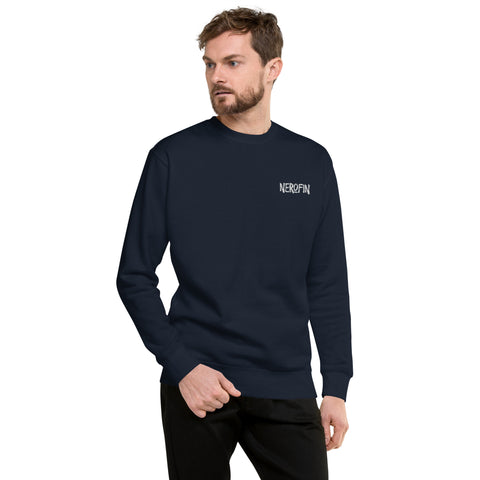 Nerofin84 - Premium-Unisex-Pullover mit Stick