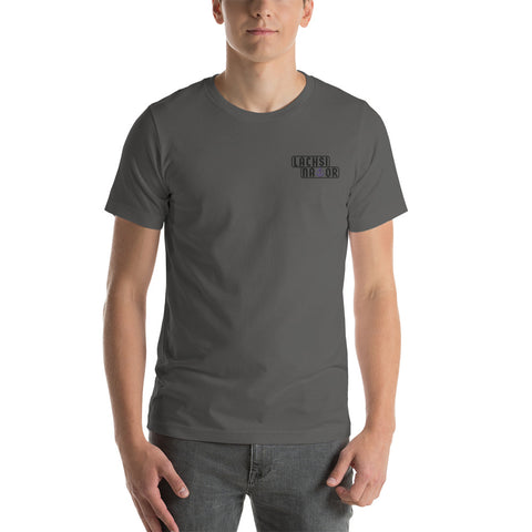 Lachsinator - Herren-T-Shirt mit Stick