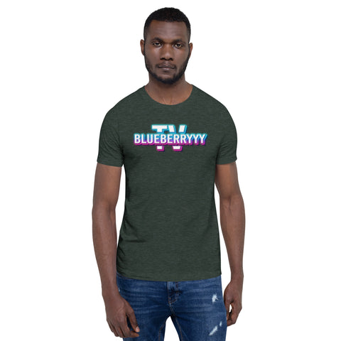 blueberryyy_tv - Unisex-T-Shirt mit Druck