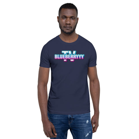 blueberryyy_tv - Unisex-T-Shirt mit Druck