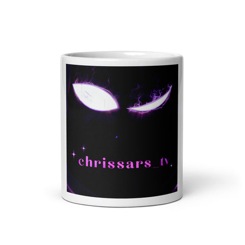 chrissars_tv - Weiße, glänzende Tasse