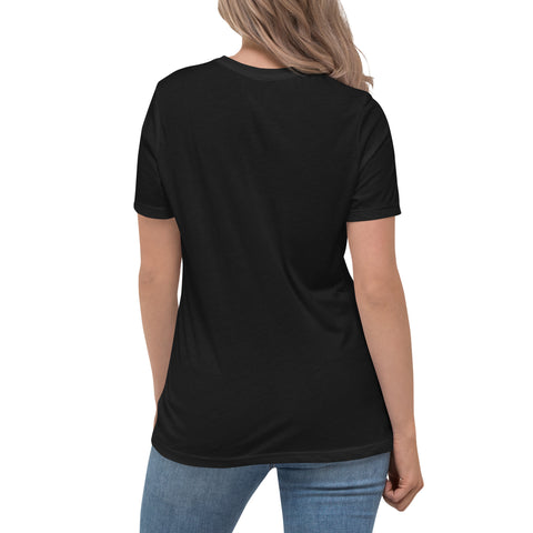 grashuepferjack - Lockeres Damen-T-Shirt mit Stick