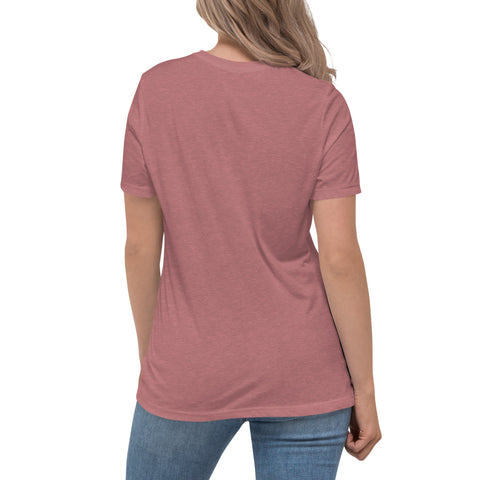 grashuepferjack - Lockeres Damen-T-Shirt mit Stick