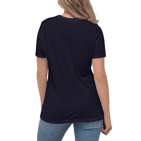 pixelkev_ - Lockeres-Damen-T-Shirt mit Stick