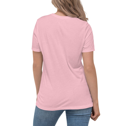 grashuepferjack - Lockeres Damen-T-Shirt mit Stick