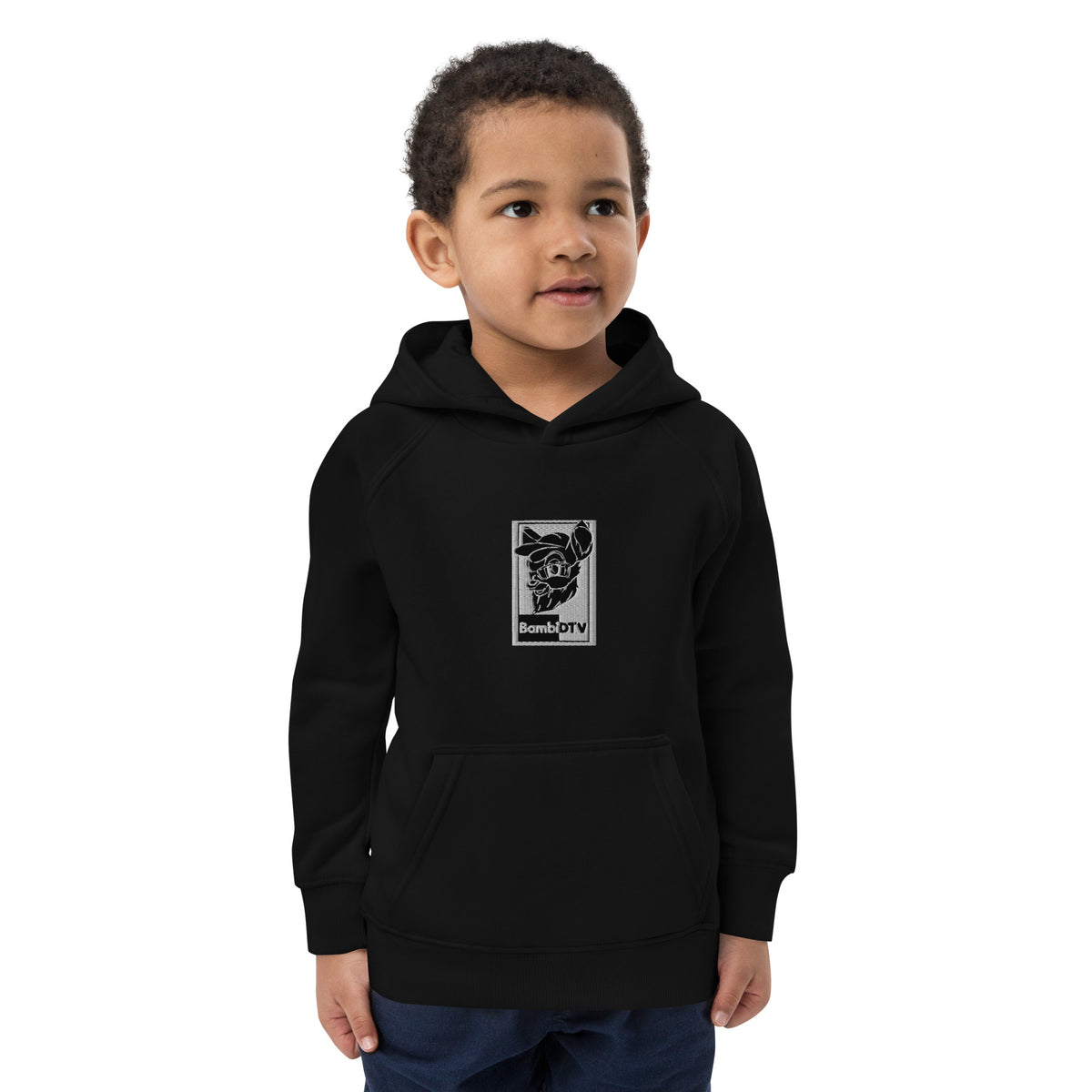 BambiDTV - Kinder-Bio-Hoodie mit Stick