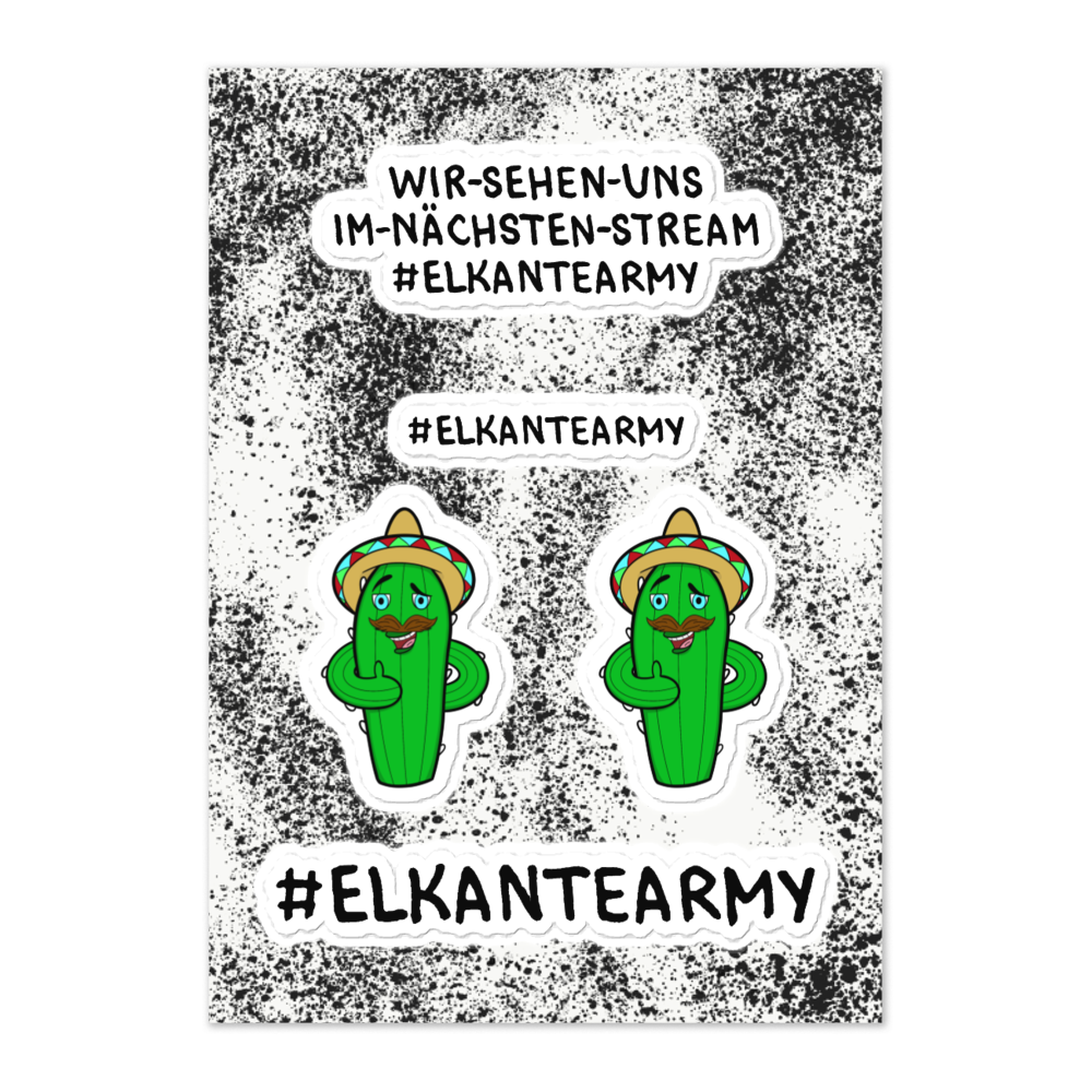 Elkantar1s - Stickerbogen