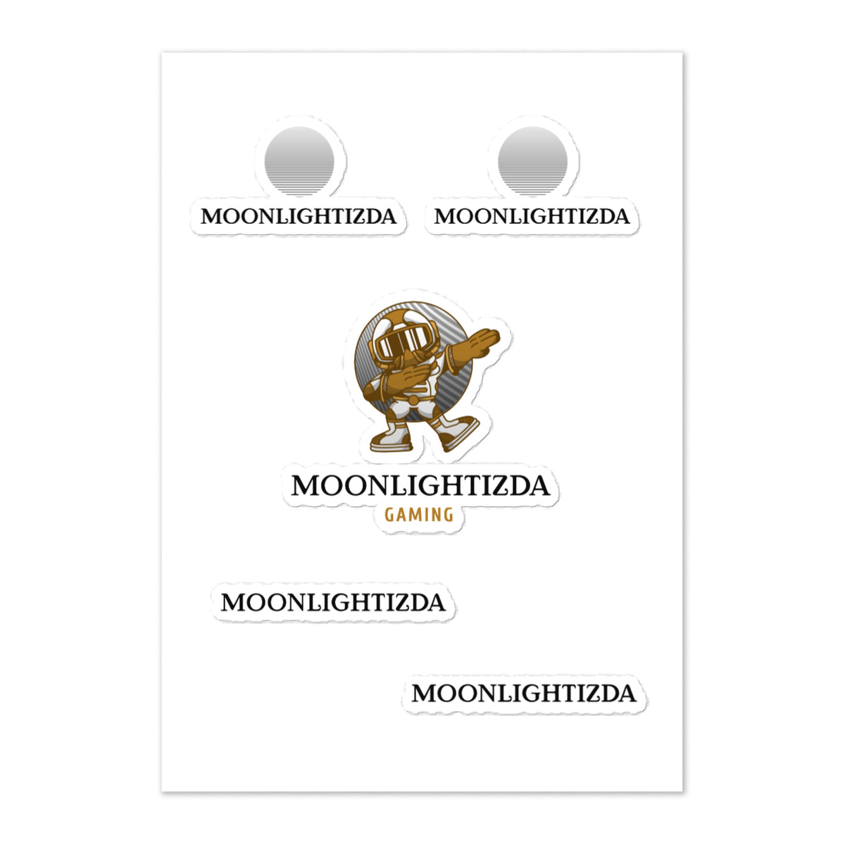 moonlighizda - Sticker-Blatt