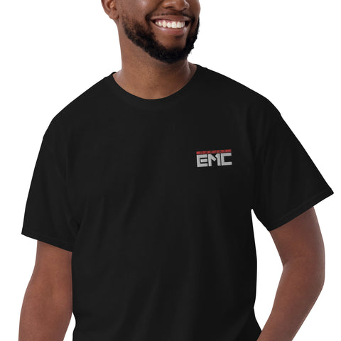 Twitcherlab/DJ-EMC - T-Shirt mit weißem Stick und Außenetikett