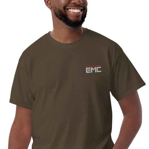 Twitcherlab/DJ-EMC - T-Shirt mit weißem Stick und Außenetikett