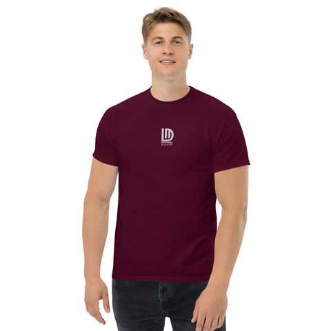 dantwire - Herren-T-Shirt mit Stick und Druck