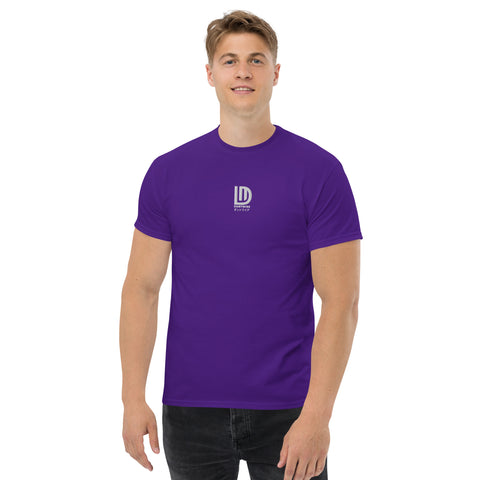 dantwire - Herren-T-Shirt mit Stick und Druck