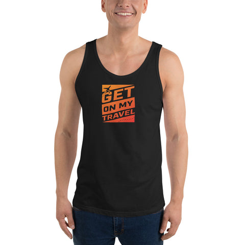 Travel_johnny - Herren-Tank-Top mit Druck