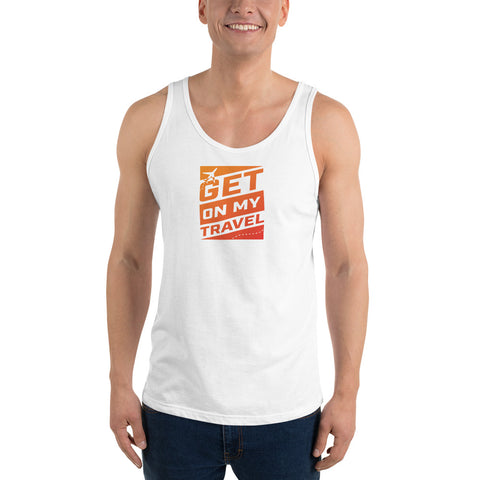 Travel_johnny - Herren-Tank-Top mit Druck