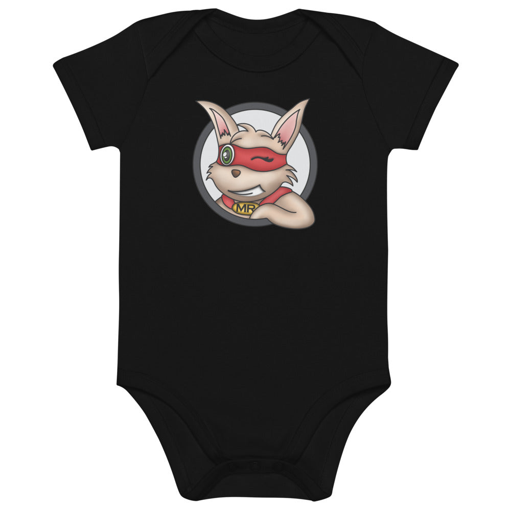 Maj0rRabbit - Baby-Body aus Bio-Baumwolle mit Druck