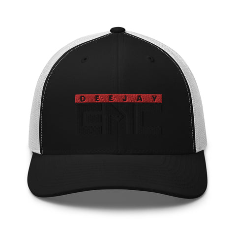 Twitcherlab/DJ-EMC - Trucker Cap mit schwarzem Stick