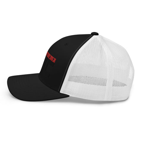 Twitcherlab/DJ-EMC - Trucker Cap mit schwarzem Stick