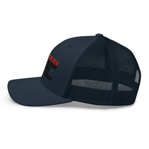 Twitcherlab/DJ-EMC - Trucker Cap mit schwarzem Stick