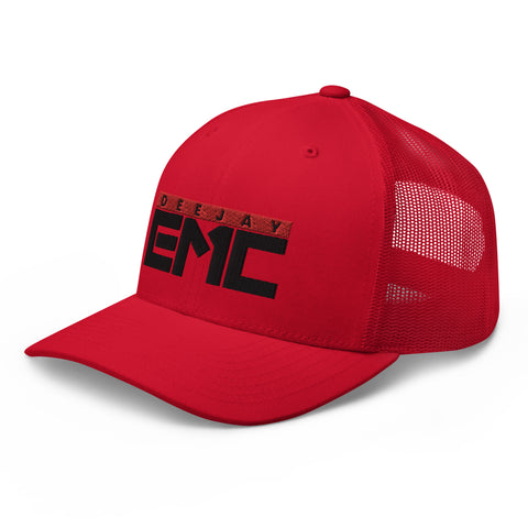 Twitcherlab/DJ-EMC - Trucker Cap mit schwarzem Stick