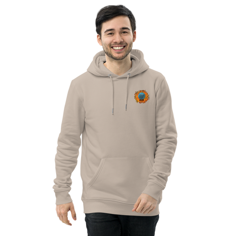 Turbomagier - Unisex Bio-Hoodie mit beidseitigen Druck