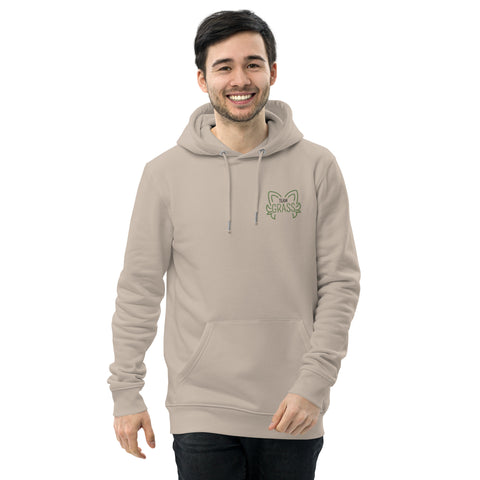 LuiTheDinosaur - Unisex-Bio-Hoodie mit Stick