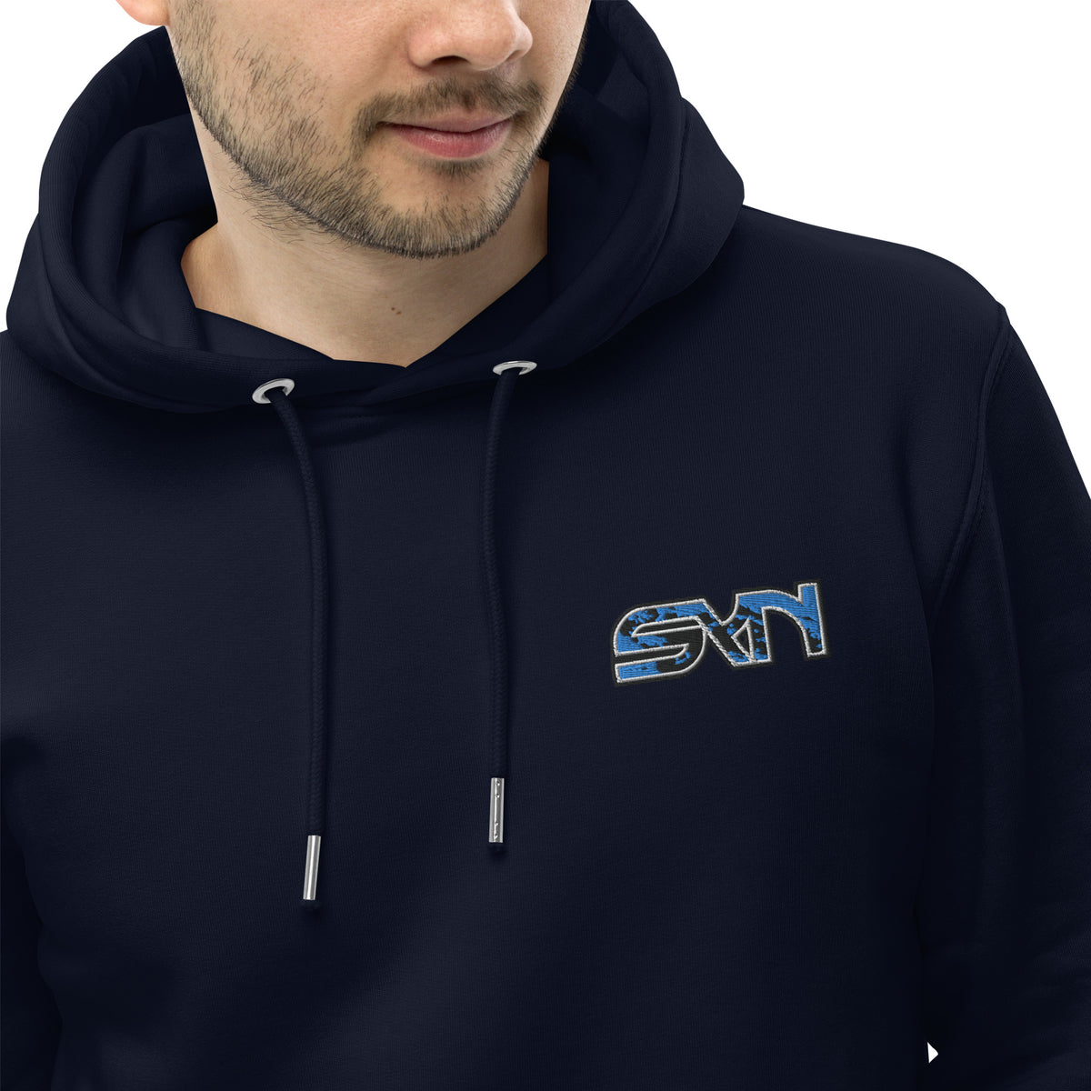 SYN CLAN - Unisex-Bio-Hoodie mit Stick