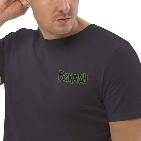 Benaizy - Herren-T-Shirt aus Bio-Baumwolle mit Stick