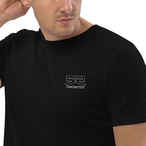 SimonsterGG - Herren-T-Shirt aus Bio-Baumwolle mit Stick