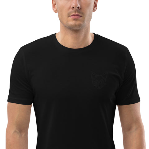 LeaKrsr - Herren-T-Shirt aus Bio-Baumwolle mit Stick und Druck