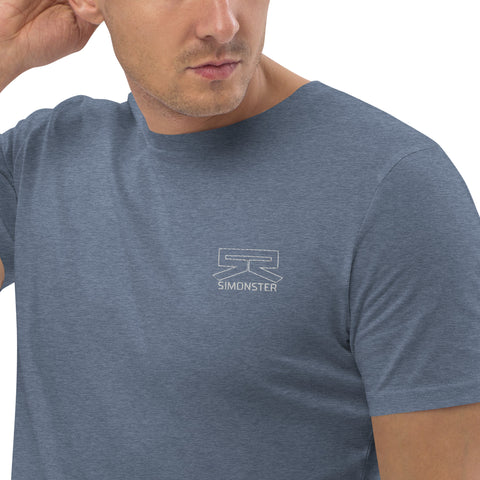 SimonsterGG - Herren-T-Shirt aus Bio-Baumwolle mit Stick