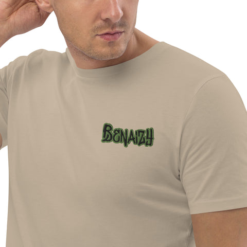 Benaizy - Herren-T-Shirt aus Bio-Baumwolle mit Stick