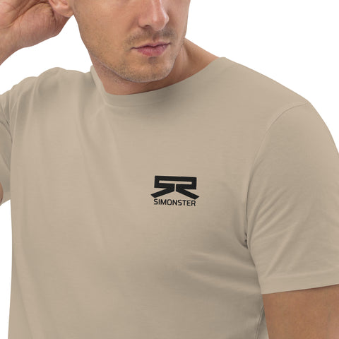 SimonsterGG - Herren-T-Shirt aus Bio-Baumwolle mit Stick