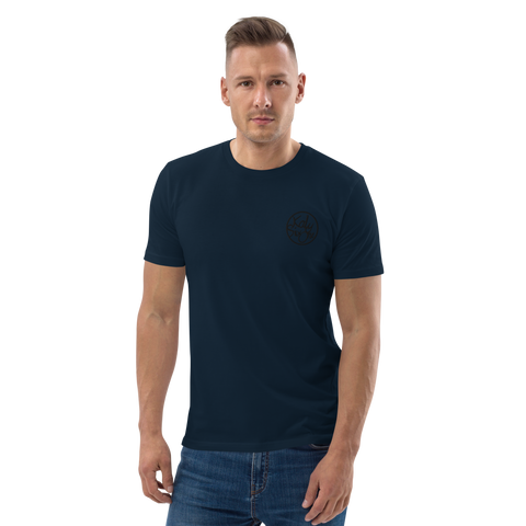 KalySixOne - Herren-T-Shirt aus Bio-Baumwolle mit Stick