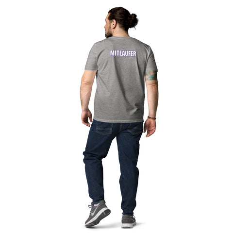 sakipan - Unisex-T-Shirt aus Bio-Baumwolle mit beidseitigem Druck