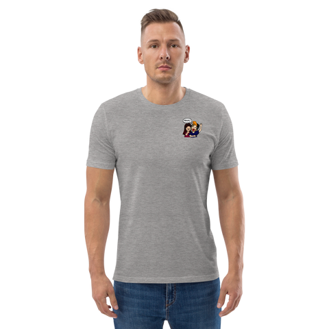 MrAndMrsLVLUp - Herren-T-Shirt aus Bio-Baumwolle mit Druck