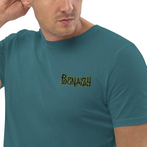 Benaizy - Herren-T-Shirt aus Bio-Baumwolle mit Stick