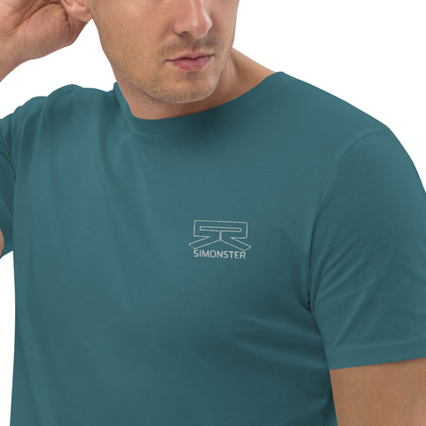 SimonsterGG - Herren-T-Shirt aus Bio-Baumwolle mit Stick