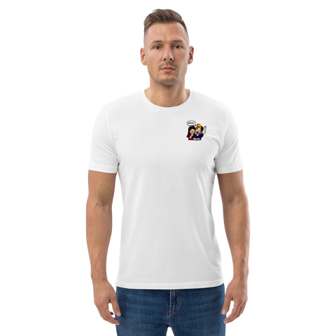 MrAndMrsLVLUp - Herren-T-Shirt aus Bio-Baumwolle mit Druck