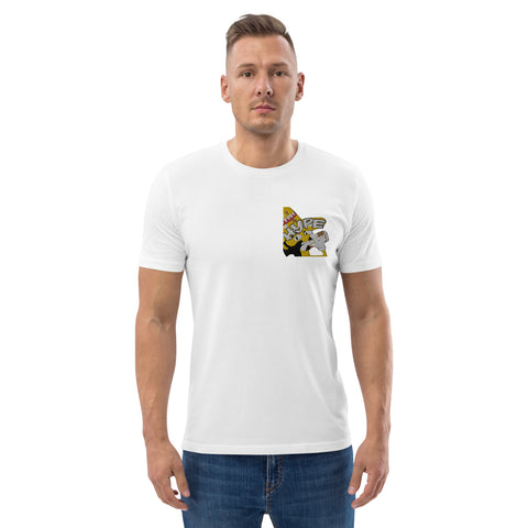 keywalker - Herren-T-Shirt aus Bio-Baumwolle mit Stick