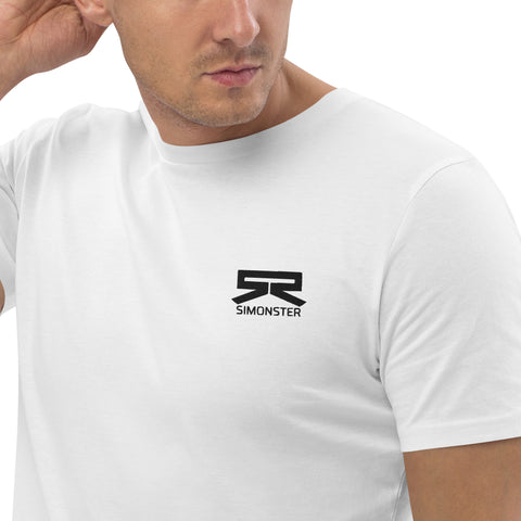 SimonsterGG - Herren-T-Shirt aus Bio-Baumwolle mit Stick