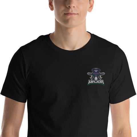 Major_TV_ - Herren-T-Shirt mit Stick